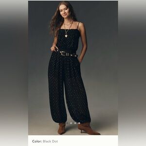 Plenty by Tracy Reese Dot Balloon Jumpsuit NWOT Sz S